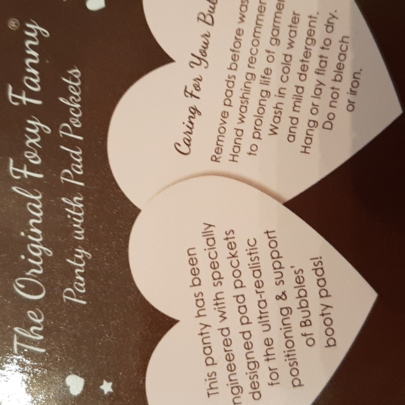 Baby Bubbles Foxy Fanny XL NWT - Picture 3 of 5